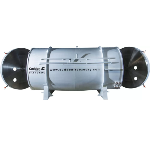 Industrial freeze dryer for large scale food processing