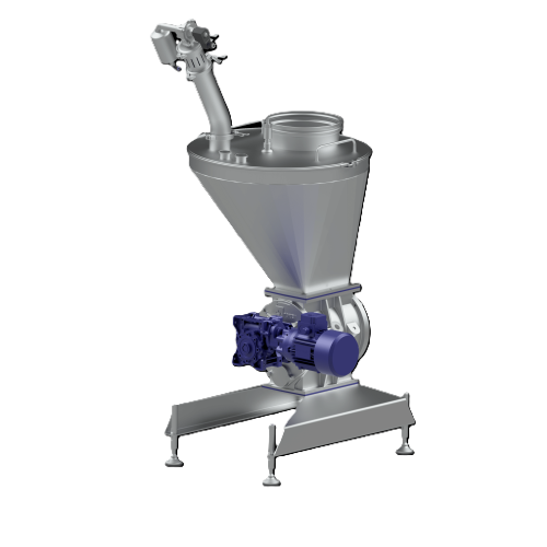 Dilute-phase conveying solution for powder handling