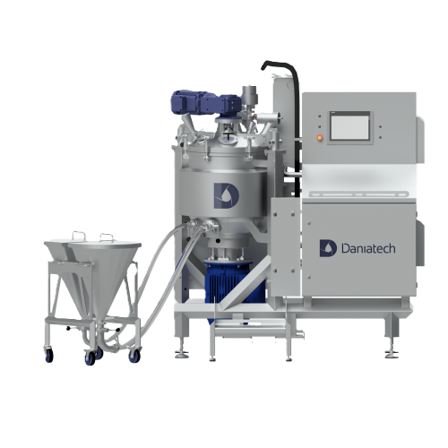 Lab-scale high-shear mixer for recipe development