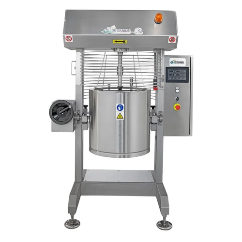 Cooker for nougat and hard mixtures