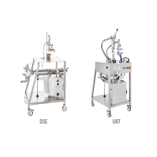Pneumatic dosers for variable density products