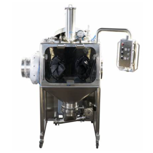 Powder handling drum dock station