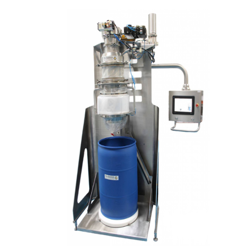 Powder conditioning station for high containment applications
