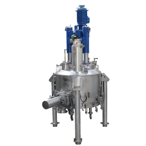 Agitated nutsche filter and filter-dryer for pharmaceuticals