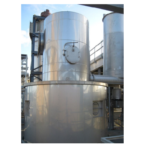 Industrial roto-flash dryer for chemical applications