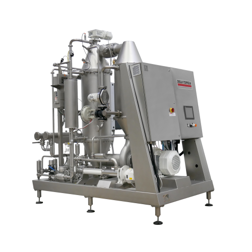 Cross flow filtration for beer production