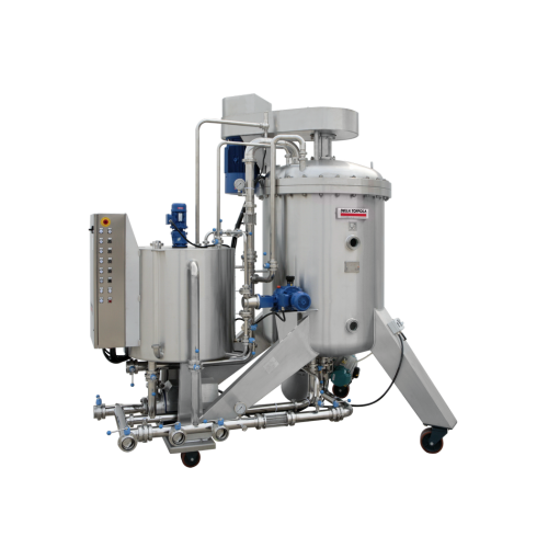 Kieselgur filter for beer filtration