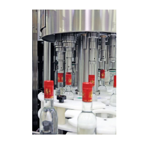 Press-on capping system for bottles