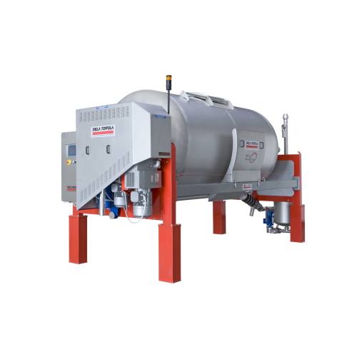 Presses compensated with inert gas for winemaking