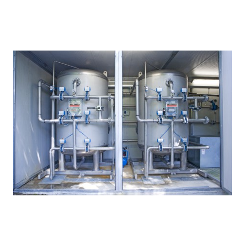 Industrial sand and carbon filtration system