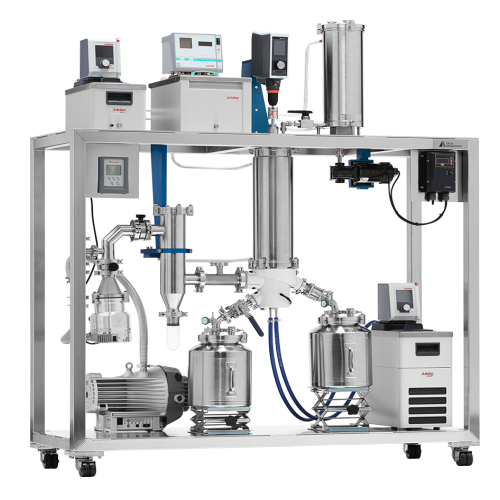 Rolled film distillation system for cannabis oil refinement