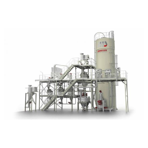 Centrifugal mill for fine grinding in industrial processes