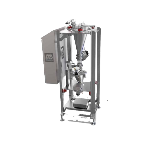 Micro dosing system for precise powder weighing