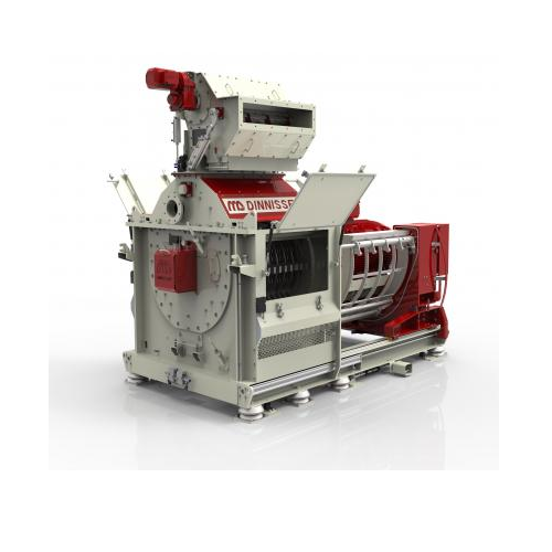 Fast screen exchange grinding solution for medium-hard products