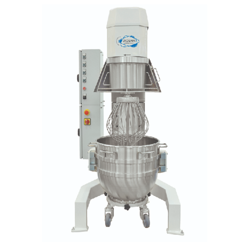 Planetary stirrer for creamy and foamy masses