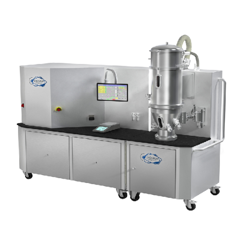 Laboratory fluid-bed dryer and tablet coater