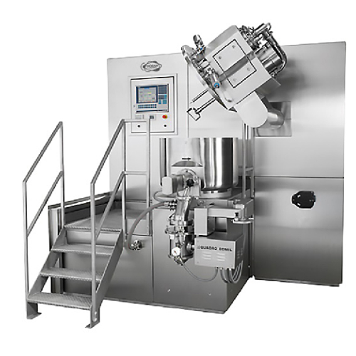 Single-pot processor for wet granulation and vacuum drying