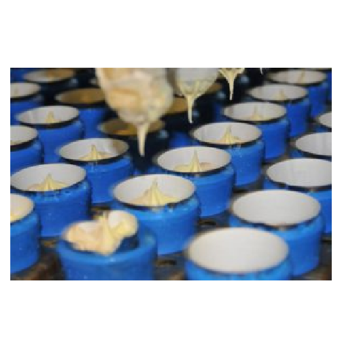 Fat glaze crystallization for sugar cones