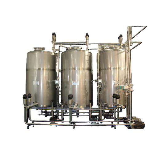 Cleaning and sterilization system for food factories