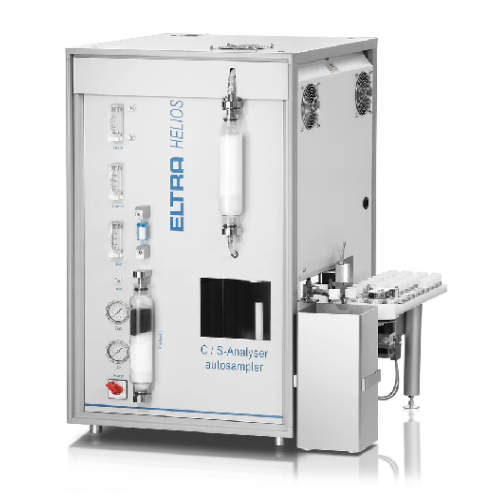 Carbon and sulfur analyzer for organic and inorganic samples