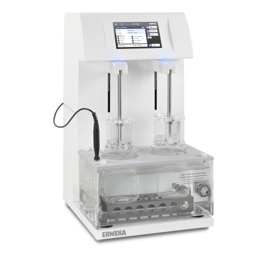 Automated disintegration tester for tablets