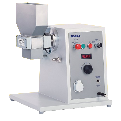 Double roll crusher for laboratory applications