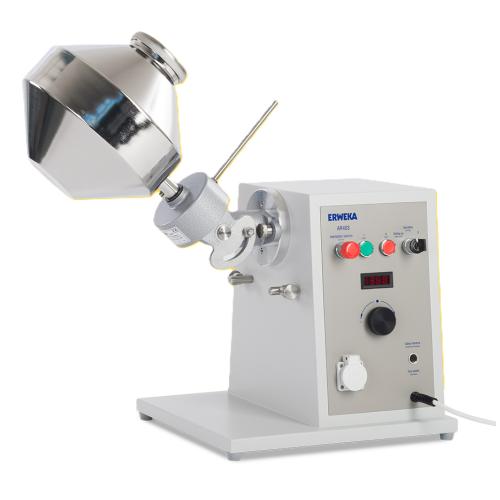 Double cone mixer for free flowing powders and granules