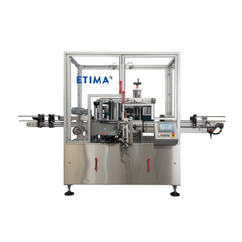 Self-adhesive labeling for multi-format containers