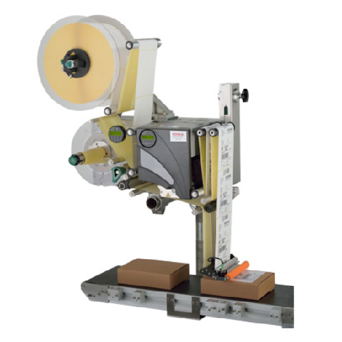 High-speed labeling heads for industrial applications