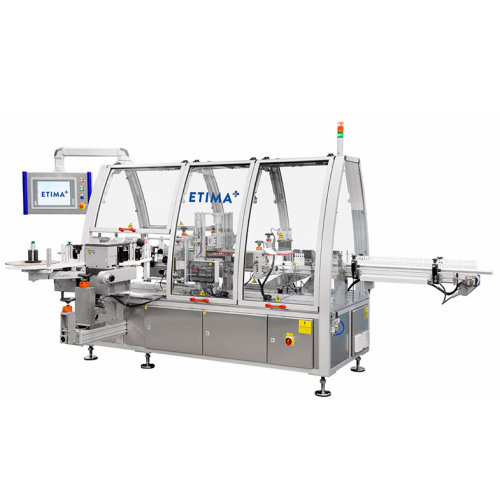 Linear labeller for self-adhesive labels in pharma