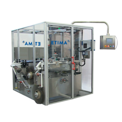 Linear tamper evident labeler