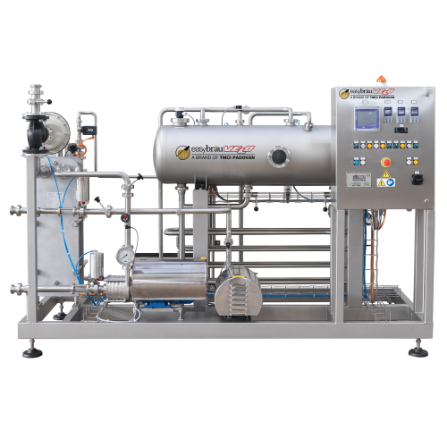 Carbonation system for Co2 dosing in beer production