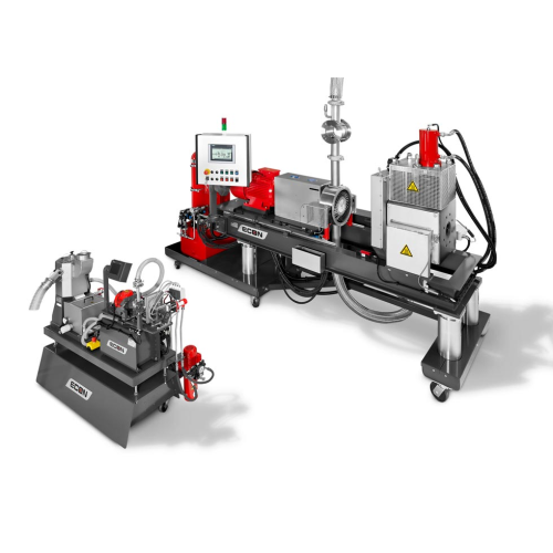 Underwater pelletizing system for thermoplastic materials