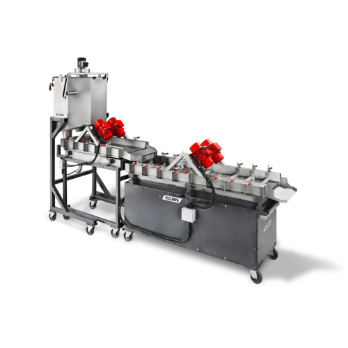 Vibration drying system for pellets