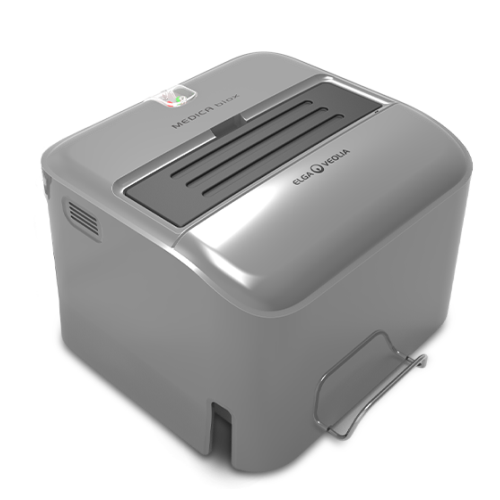 Clinical analyser liquid waste treatment system