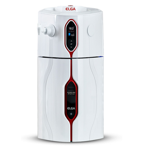 Ultrapure water system for laboratory use