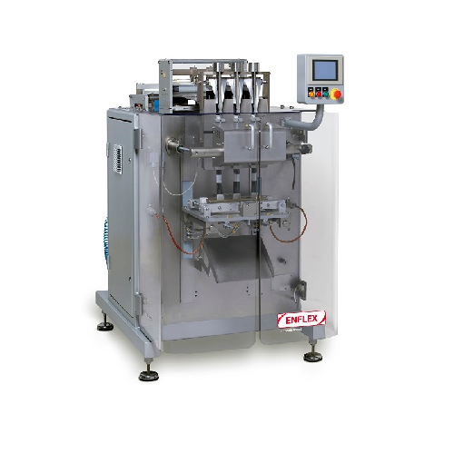 Intermittent stick pack packaging system for pharma products