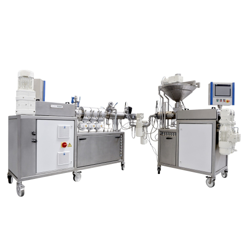 Lab cooking and forming extruders for r&d