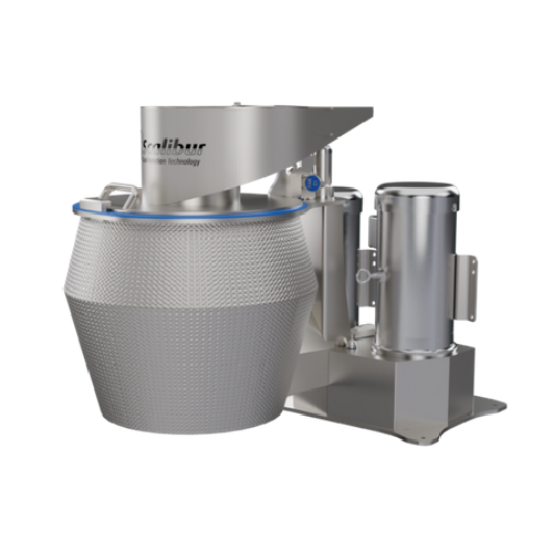 Potato slicer with dual rotation technology