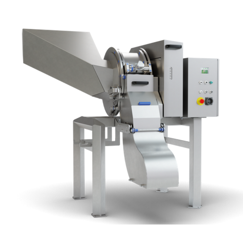 Drum dicer for french fry processors