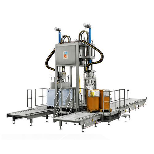 Aseptic filler for large bags