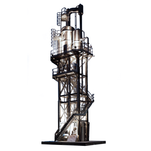 Flash cooler sterilizer for tomato paste