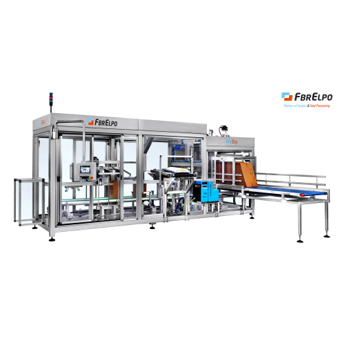 Automatic cartoning solution for 3-20l aseptic bags