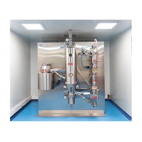 Closed loop granulator for pharmaceutical production