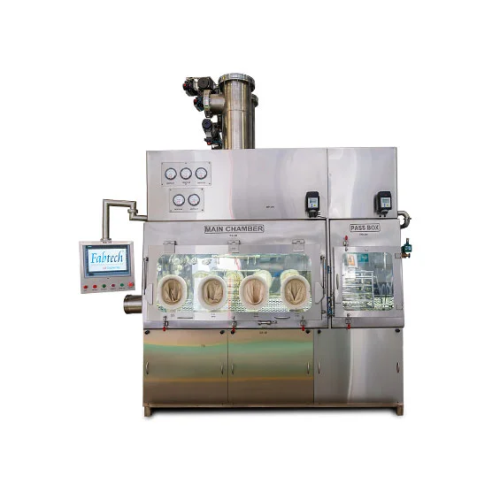 Sterility testing isolator for aseptic environments