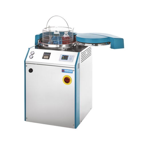 Vertical lab sterilizer for laboratory sterilization