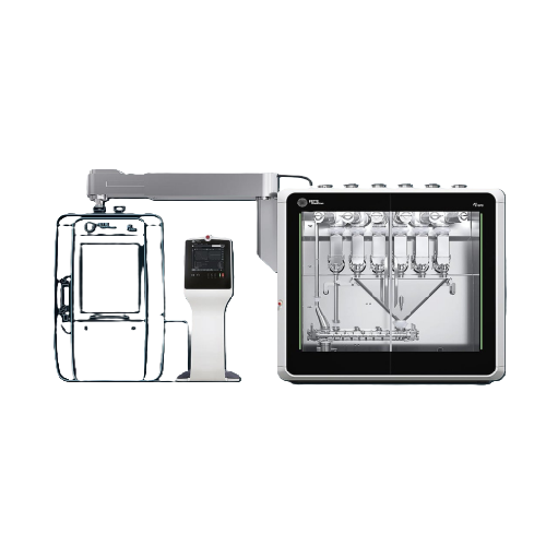 Continuous direct compression system for tablet production