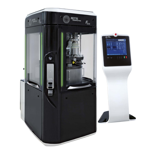 High-capacity tablet press for pharmaceutical production