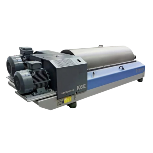 Centrifuge for plastics recycling