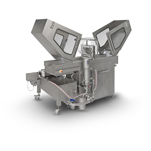 Brine injector for red meat production